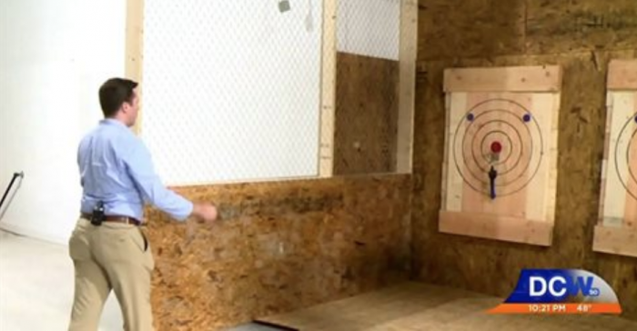 Axe Throwing with DCW50