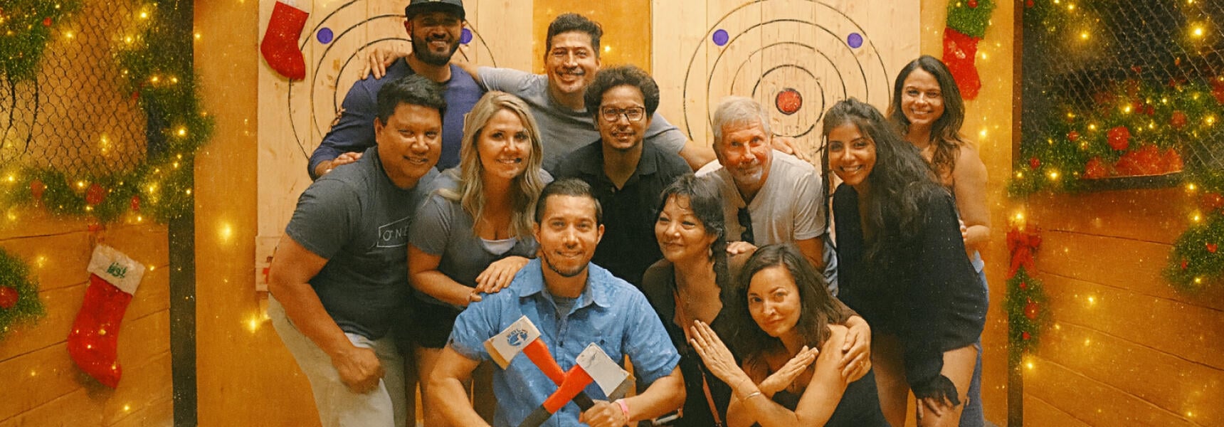 Holiday corporate event