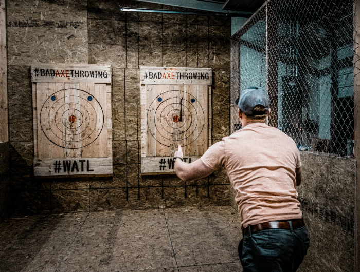 father's day axe throwing