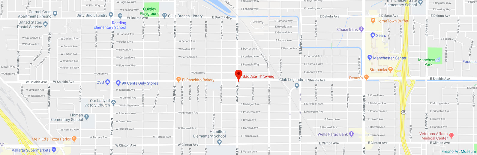 Fresno map