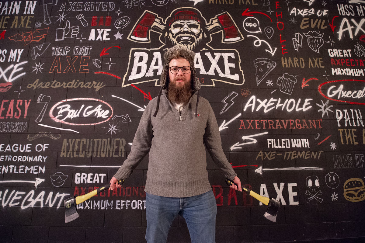 Bad Axe Throwing Brings Axe Throwing Bar To City Center